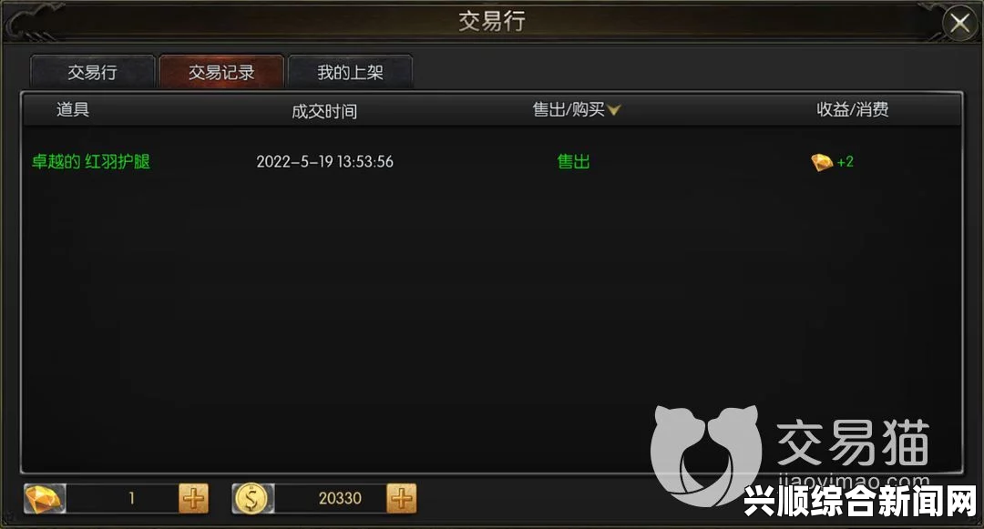 一、游戏内交易系统概述