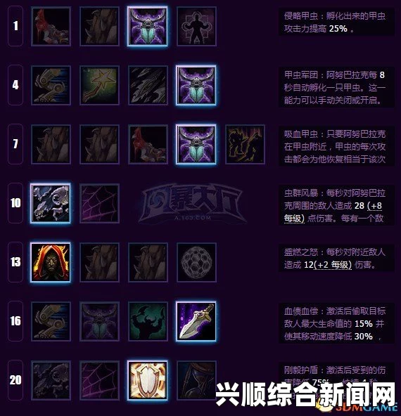 风暴英雄阿努巴拉克攻略，甲虫流天赋新手入门心得