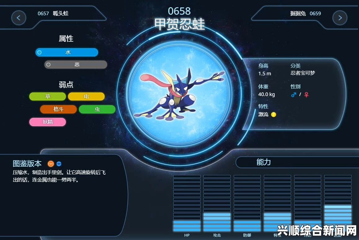 小智版甲贺忍蛙配招攻略