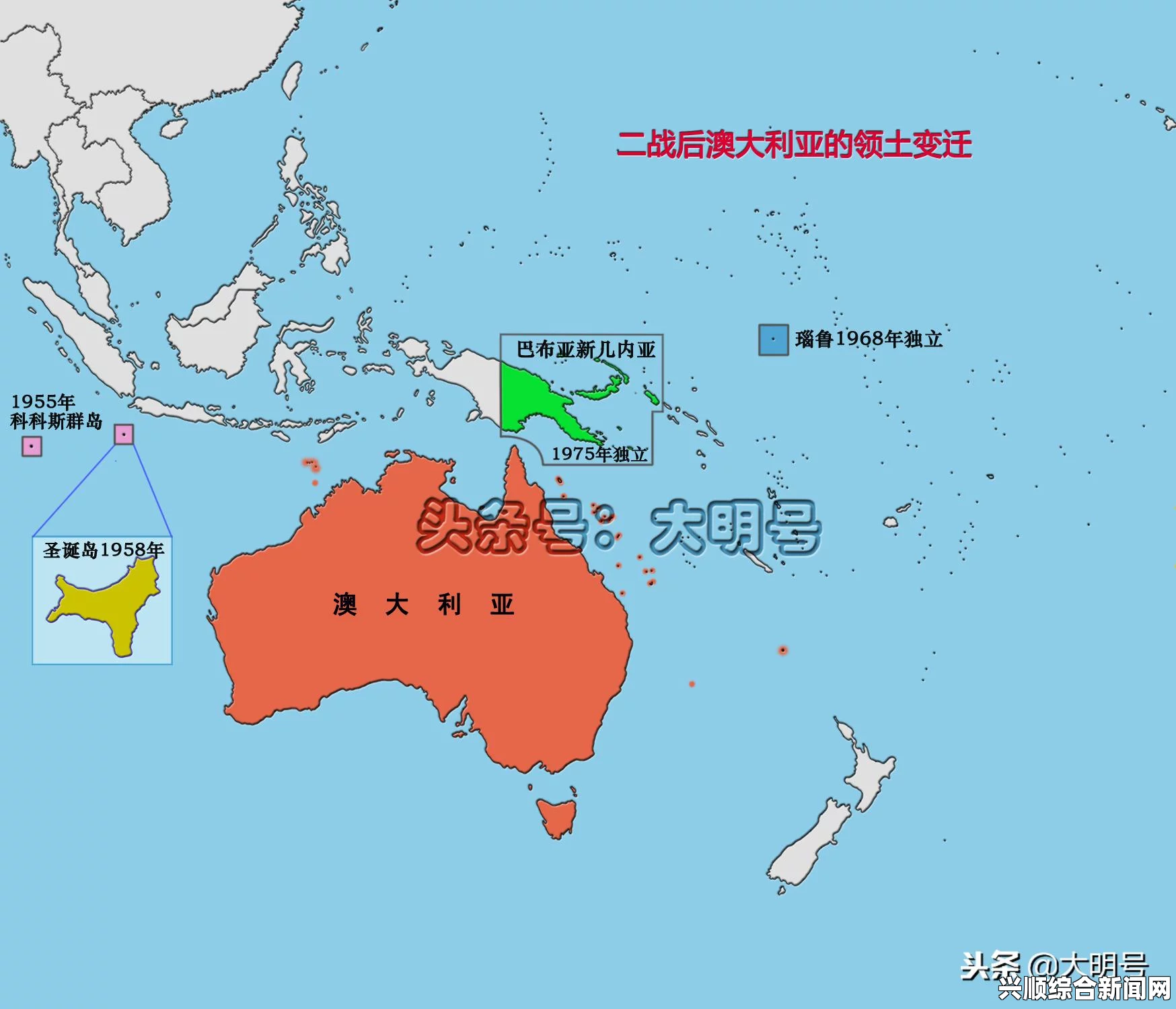 科科斯群岛地理位置图及其重要性