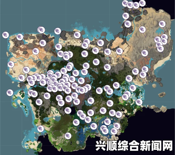 美丽水世界地图全资源一览