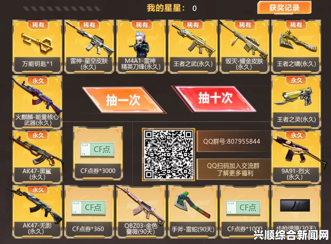 CF枪王自助餐，武器任性拼，幸运豪礼大放送