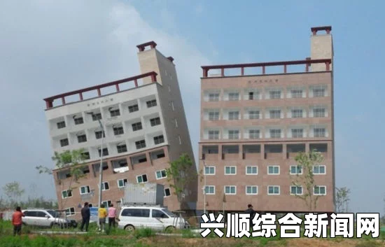 韩国惊现楼歪歪，倾斜危机下的七层楼房临近倒塌（附图）