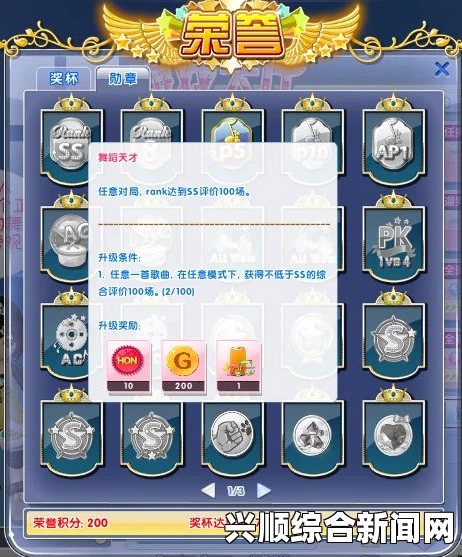 一、荣誉系统概述