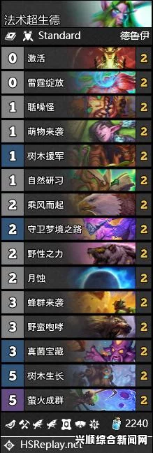 炉石传说转生两费法术搭配技巧