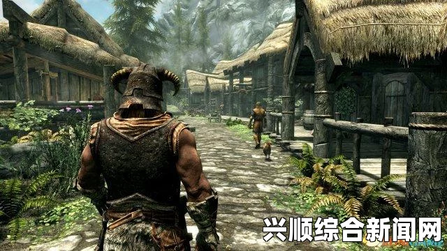 上古卷轴5，东方风格妹子服装MOD带你畅游天际