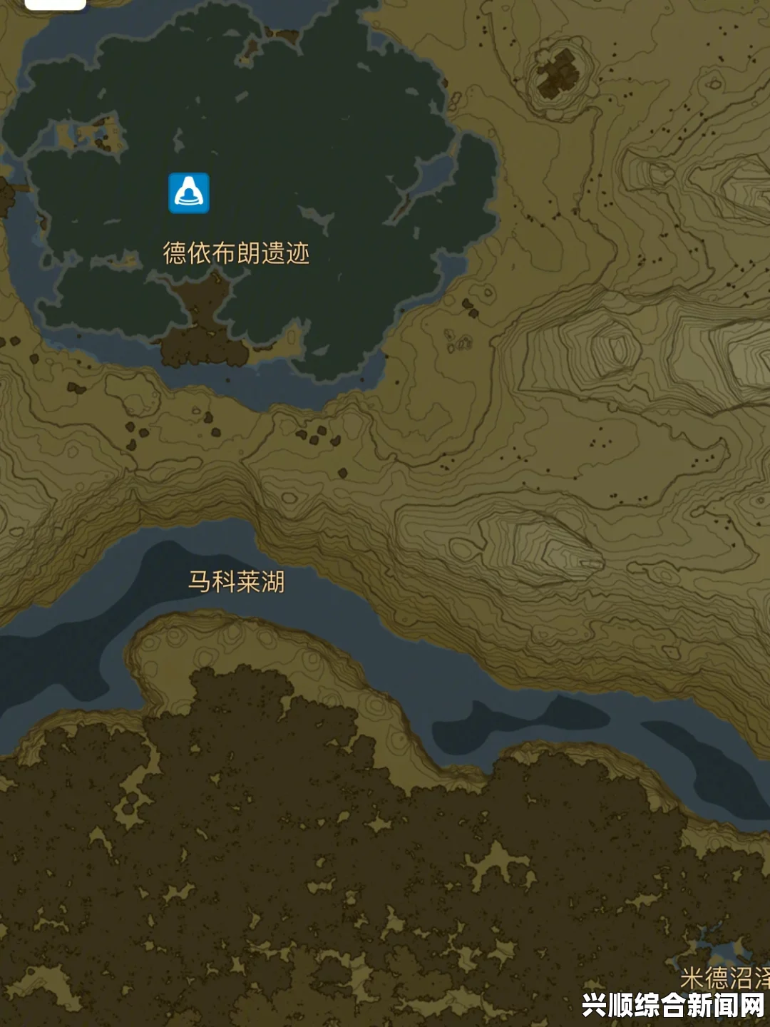 塞尔达海利亚湖的位置及详细信息