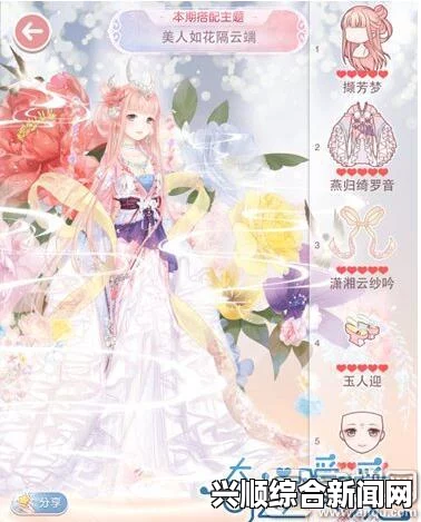 奇迹暖暖美人如花隔云端搭配评选赛