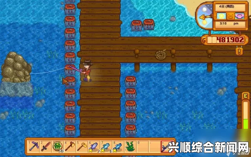 星露谷物语垂钓攻略，史莱姆鱼与无力鲑鱼的垂钓地点