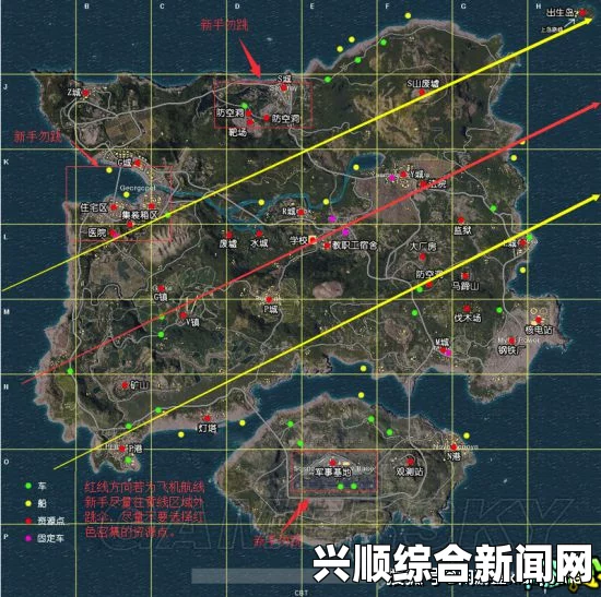 绝地求生，大逃毒山地平原危险区域图文攻略