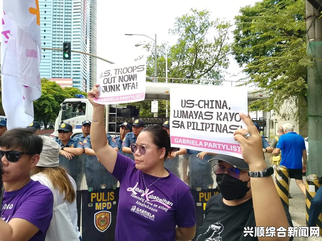 菲律宾民众集会抗议美海军士兵杀害菲变性人事件