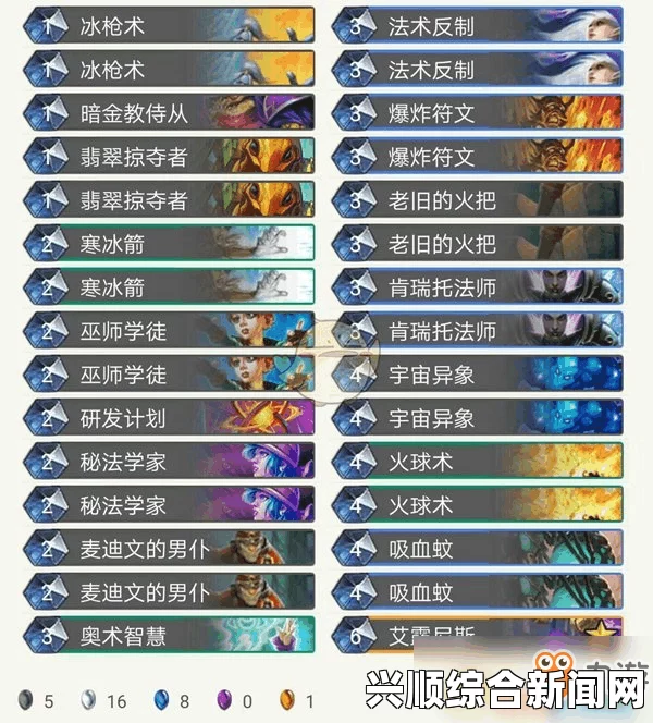 炉石传说犀利对局奥秘法卡组介绍
