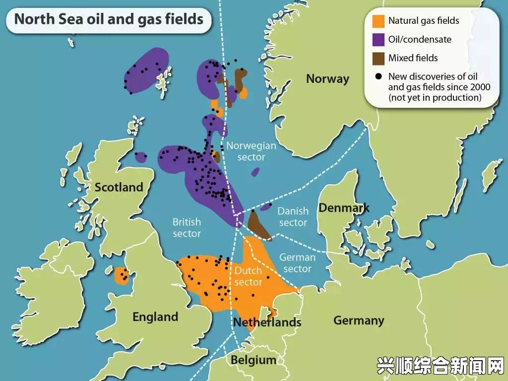 英国北海新油气田发现，英国与法国石油公司的重要发现