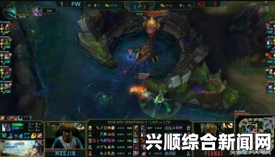 LOL洲际赛，WE与FW的巅峰对决—WE强势开团抢大龙战报
