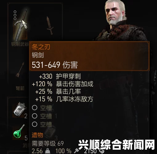 巫师3，如何分辨装备好坏