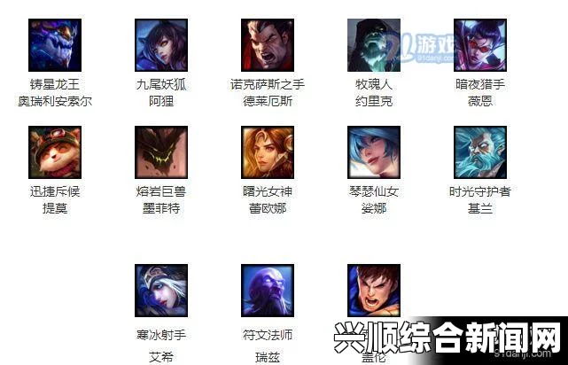 LOL 2017年7月28日周免英雄更新